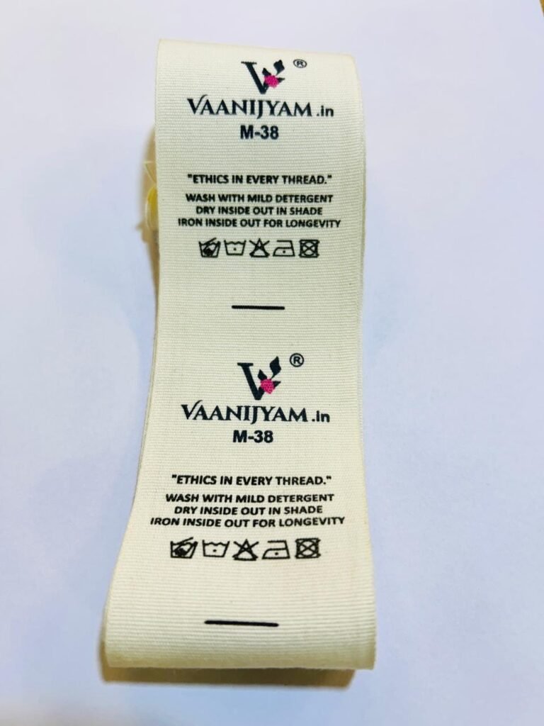 Label Catton Cotton Wash Care Label – United Labels Inc