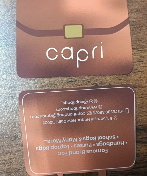 Custom Die-Cut Hang Tags for Bags & Fashion Brands